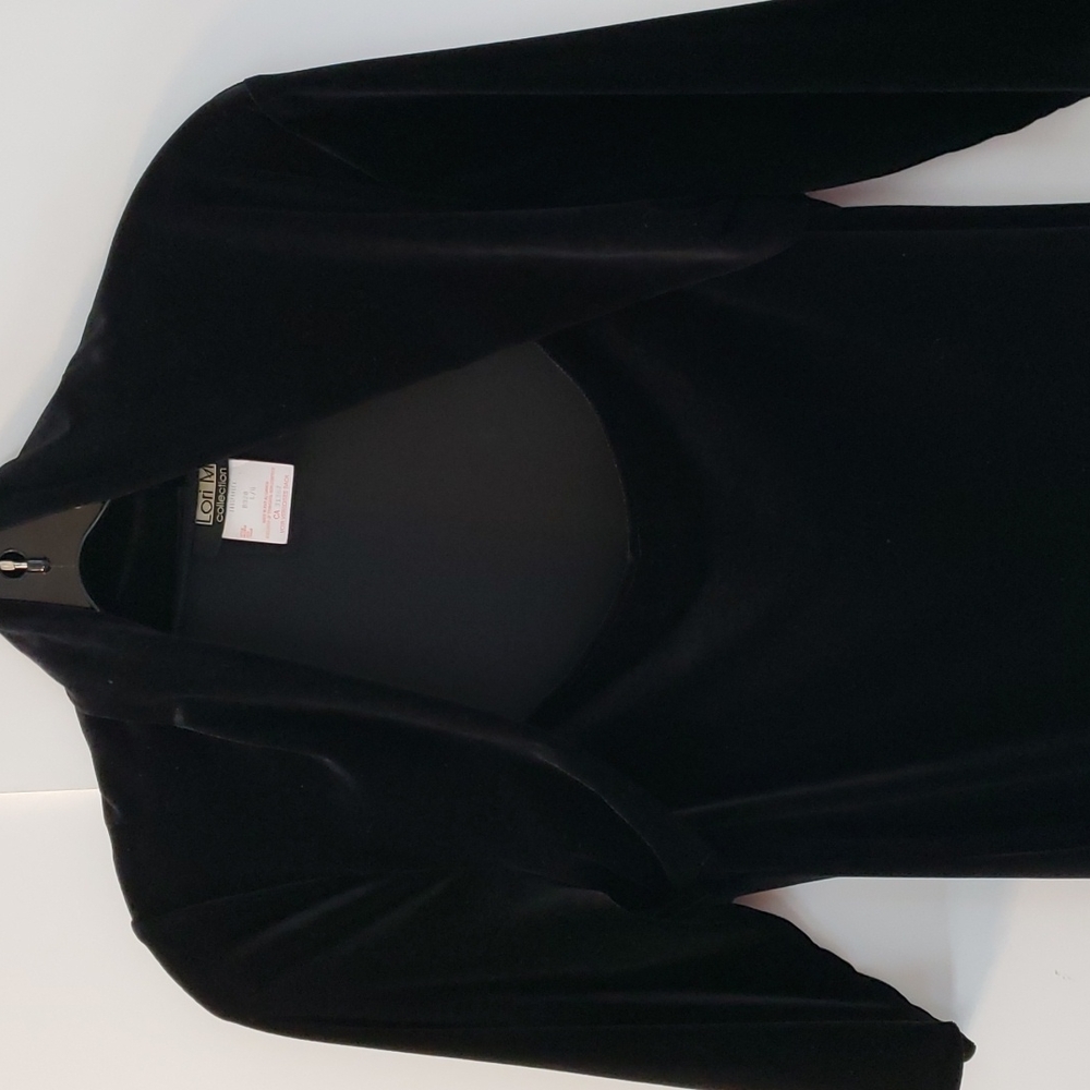 Lori M Collection Dress with Attached Jacket